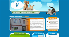 Desktop Screenshot of clinique-veterinaire-madeleine.com